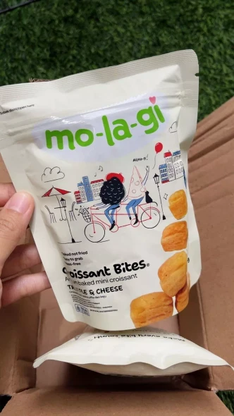 Molagi Croissant Bites Truffle & Cheese, 25gr
