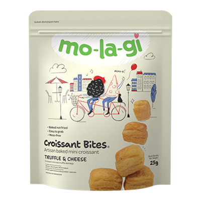 Molagi Croissant Bites Truffle & Cheese, 25gr