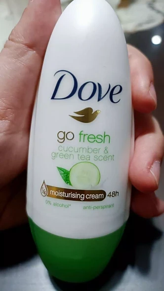 Dove Deodorant Roll On Go Fresh Cucumber And Green Tea, 40ml