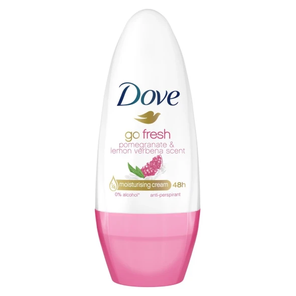 Dove Deodorant Roll On Go Fresh Pomegranate, 40ml