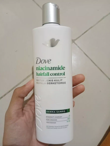Dove Shampoo Niacinamide Hairfall Control, 155ml