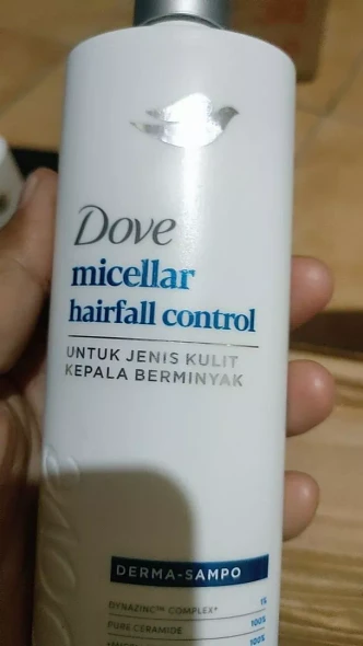 Dove Shampoo Micellar Hairfall Control, 155ml
