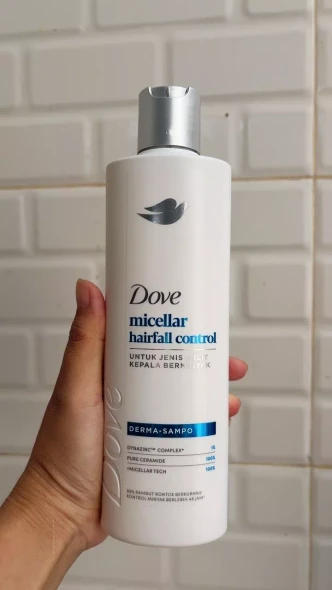 Dove Shampoo Micellar Hairfall Control, 290ml