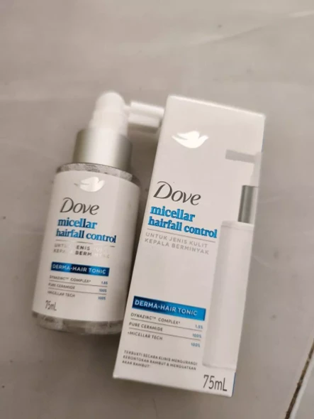 Dove Hair Tonic Micellar Hairfall Control, 75ml