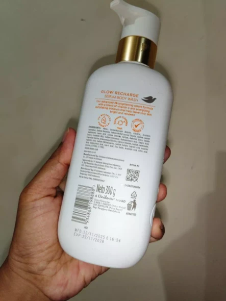 Dove Advanced Serum Glow Recharge Body Wash, 300gr