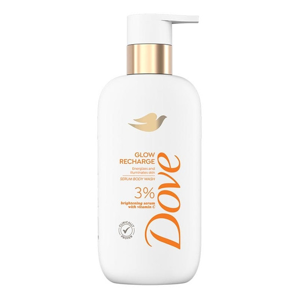 Dove Advanced Serum Glow Recharge Body Wash, 300gr