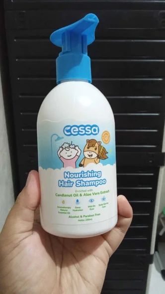 Cessa Nourishing Hair Shampoo for Growing Hair & Hydrated Scalp, 200ml