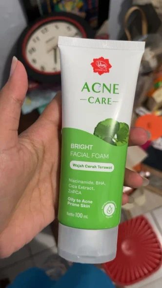 Viva Facial Foam Bright Series Acne Care, 100ml
