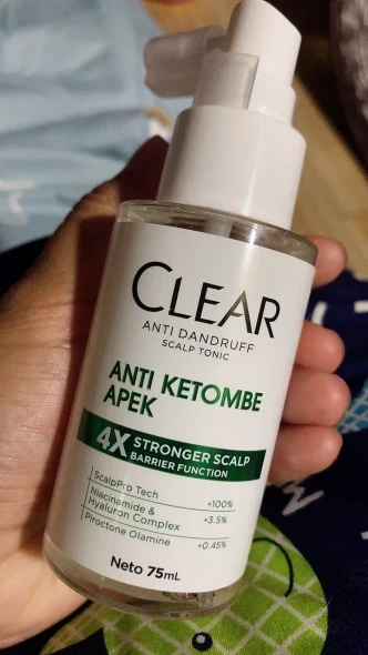 CLEAR Anti Dandruff Scalp Tonic Hair Tonic Anti Ketombe Apek 160ml