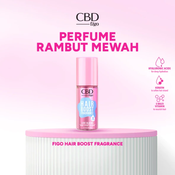 CBD Figo Hair Boost Fragrance Love Blooms, 100ml