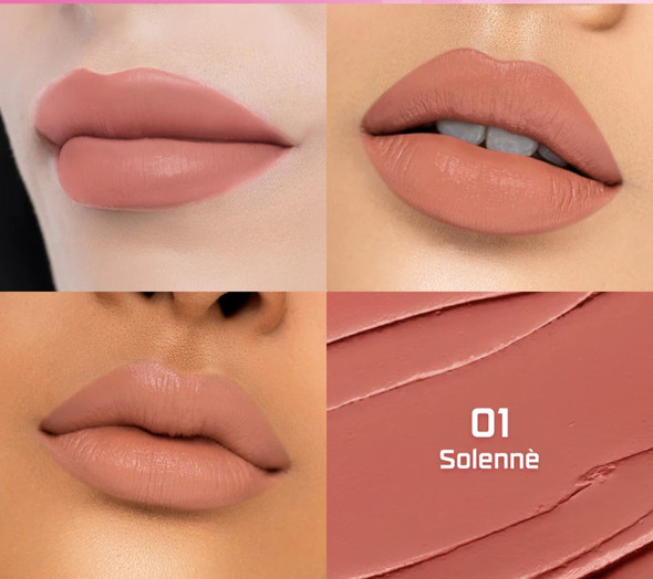 Wardah Staylock Lip Matte 01 Solennè, 2.7g