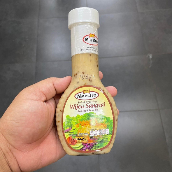 Maestro Salad Dressing Roasted Sesame, 237ml