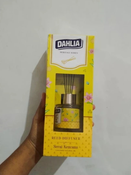 Dahlia Reed Diffuser Heritage Series Serai Kencana, 30ml