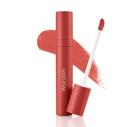 Wardah Lip Cream Colorfit Velvet Matte 11 Cherish Marmalade, 4 gr