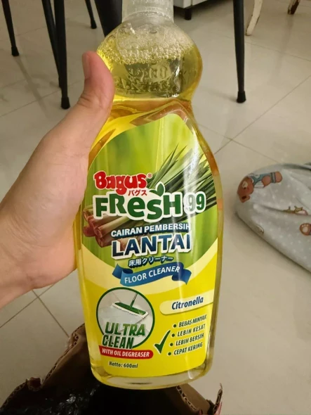 Bagus Fresh 99 Floor Cleaner Citronella, 600ml