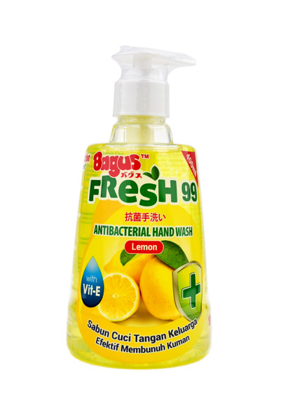 Bagus Fresh 99 Sabun Cuci Tangan Lemon, 400ml