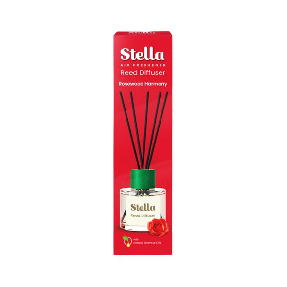 Stella Reed Diffuser Set Rosewood Harmony,  30ml