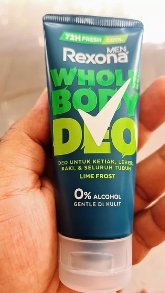 Rexona Men Whole Body Deo Deodorant Lime Frost, 50ml