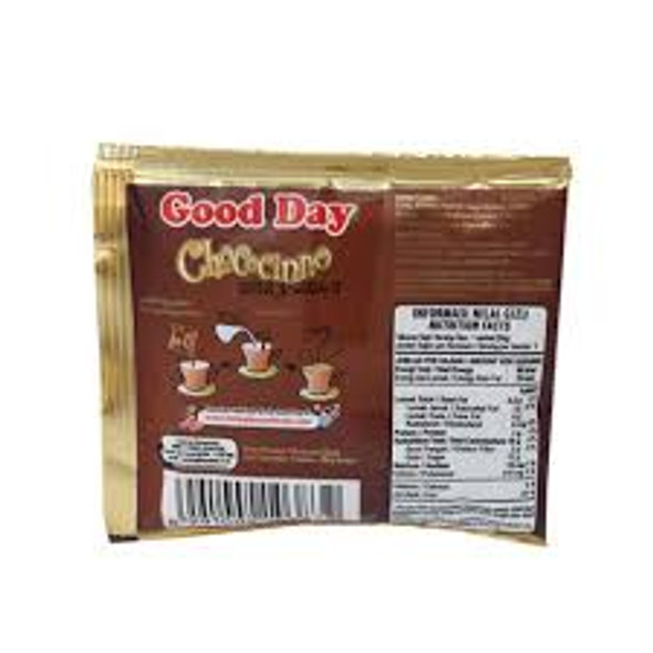 Good Day Chococinno Coffee Instant Chocolate Flavour,  600 gram (@20gr x 30 sachets) - (21.16 Oz)