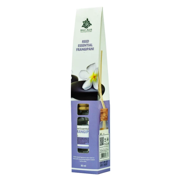 Bali Alus Reed Essential Frangipani Diffuser, 30ml