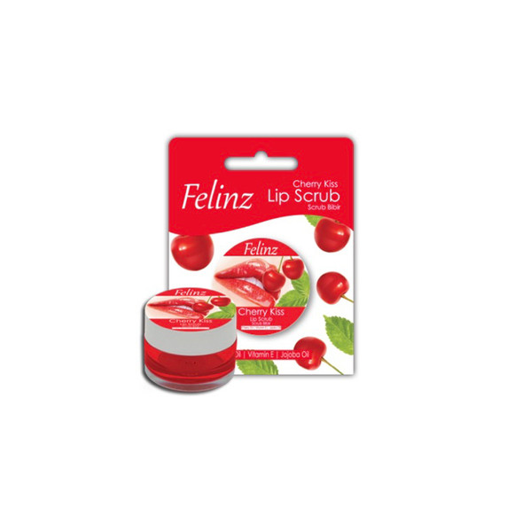 Felinz Lip Scrub Cherry Kiss, 5gr
