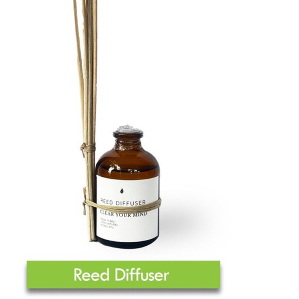 Bali Ayu Nature Reed Diffuser Aromatherapy Green Tea, 60ml
