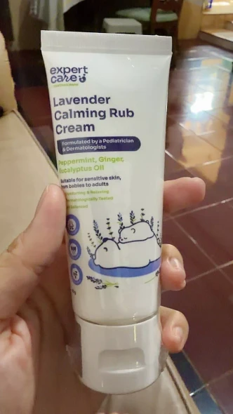 Expert Care Calming Rub Cream Lavender, 50gr