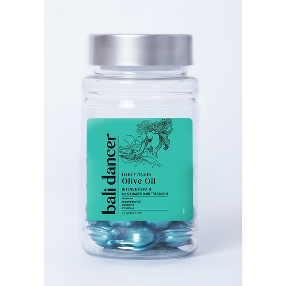 Bali Dancer Hair Vitamin Olive Oil Jar