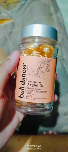 Bali Dancer Hair Vitamin Argan Oil Jar