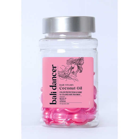 Bali Dancer Hair Vitamin Coconut Oil Jar