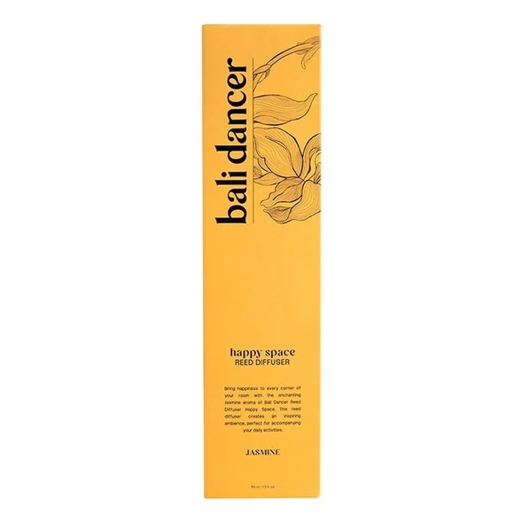 Bali Dancer Reed Diffuser Happy Space, 50ml