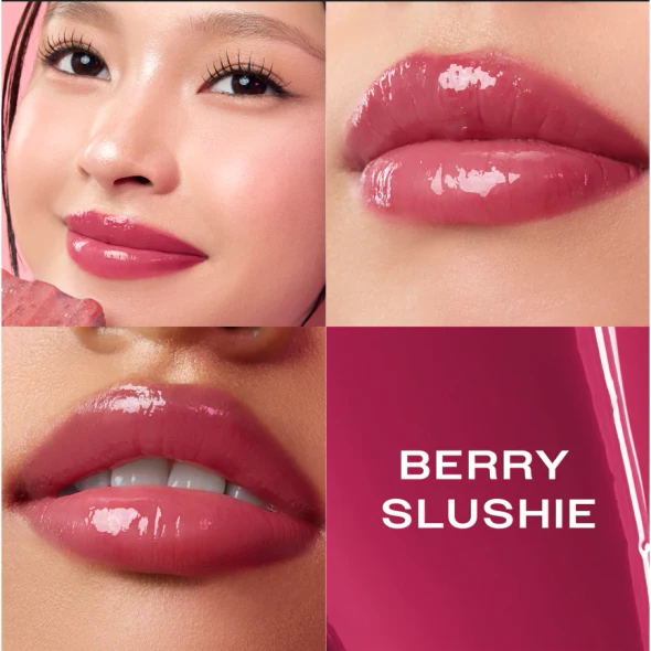 Wardah Glossicle Peptide Balm (Tinted Lip Balm) – 05 Berry Slushie, 3.2g
