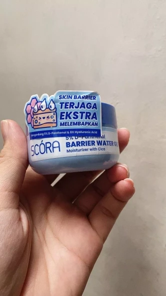 Scora 5% D-Panthenol Barrier Water Gel Moisturizer With Cica, 40ml