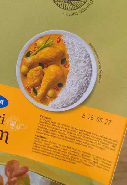 GAGA Pouch Meals Kari Ayam, 180gr