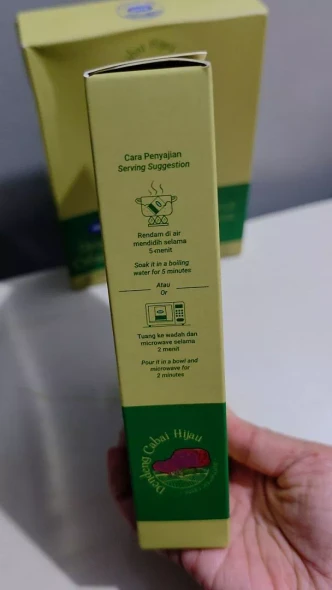 GAGA Pouch Meals Dendeng Cabai Hijau, 180gr