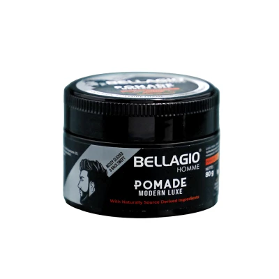 Bellagio Homme Pomade Natural Shine & Extreme Hold Modern Luxe, 80gr