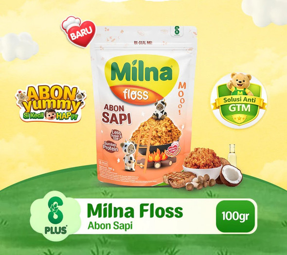 Milna Abon Sapi - Beef Floss, 100g