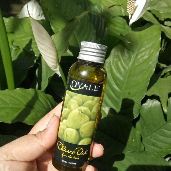 Ovale Minyak Zaitun Tubuh (Olive Body Oil), 100ml