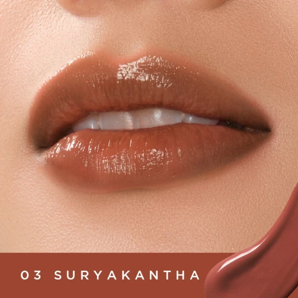 Sariayu Dear Mahameru Tinted Lip Oil 03 Suryakantha, 4.5g