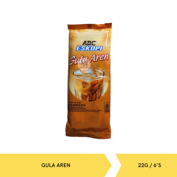 ABC Es Kopi Gula Aren Bag 6ct, 132gr