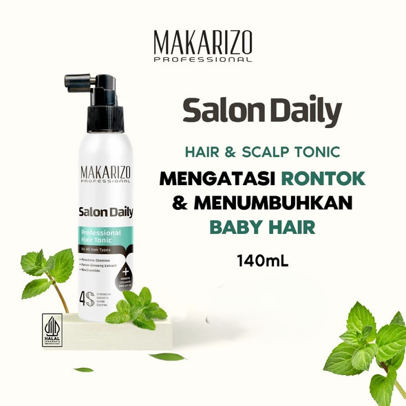 Makarizo Professional Salon Daily Redensifying Hair Tonic, 140 ml