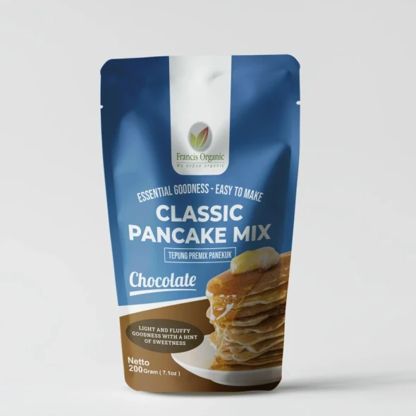 Essential Goodness Classic Pancake Mix Tepung Chocolate, 200gr