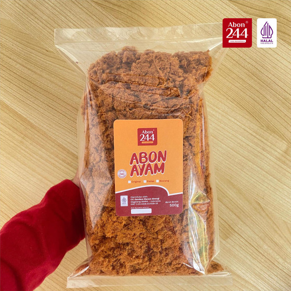 244 Abon Ayam Spesial Original (Original Chicken Floss), 500gr