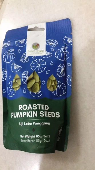 Francis Roasted Pumpkin Seeds, 100gr