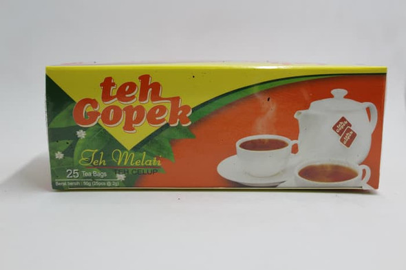 Teh Gopek Jasmine Tea 25-ct @ 2gr Foil Wrap, 1.76 Oz