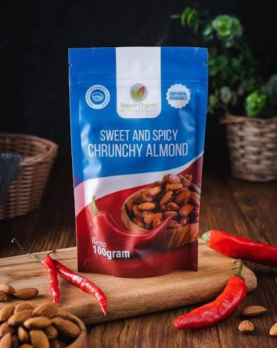 Francis Sweet and Spicy Crunchy Almonds, 100gr