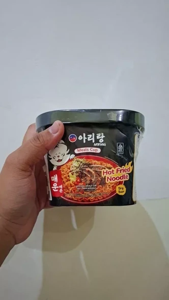 Arirang Meals Cup Hot Fried Noodles, 85gr