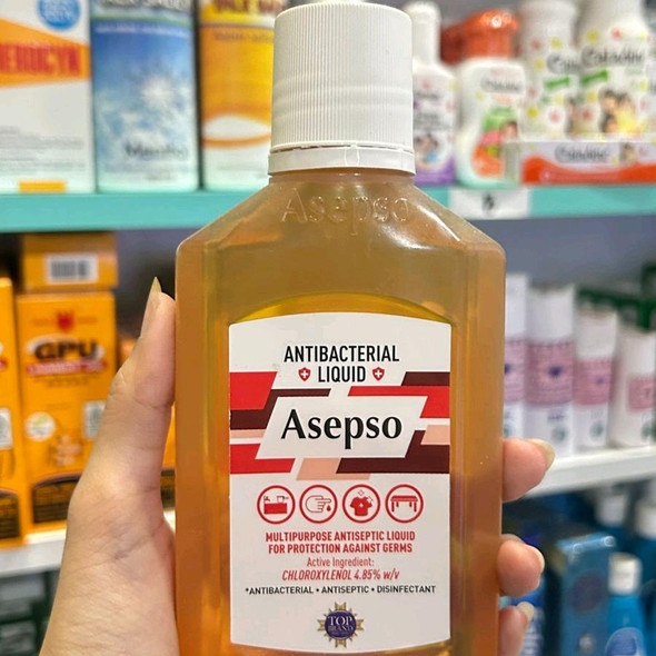 Asepso Antibacterial Liquid, 245 ml