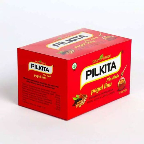 PILKITA Sirup Herbal Pegal Linu 12ct