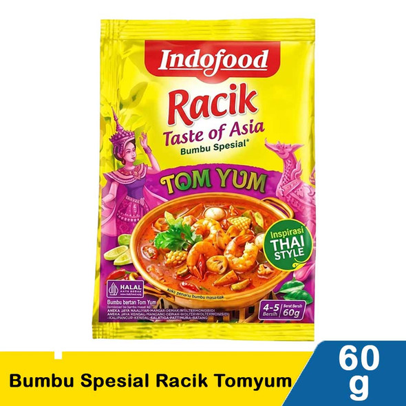 Indofood bumbu spesial racik tomyum - Special Tom Yum Seasoning , 60g